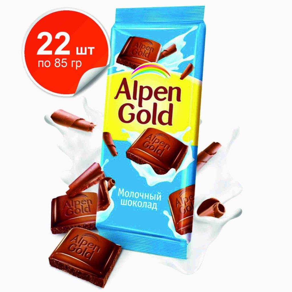 Дизайн баннера Alpen Gold